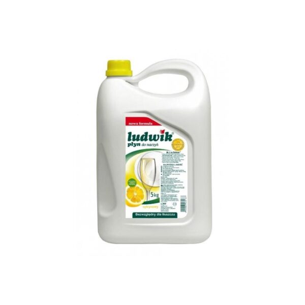 Ludwik płyn do naczyń cytrynowy (5 KG)